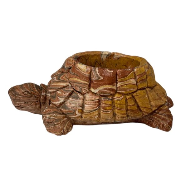 Comanche Pottery Turtle Planter - Picture 3 of 14